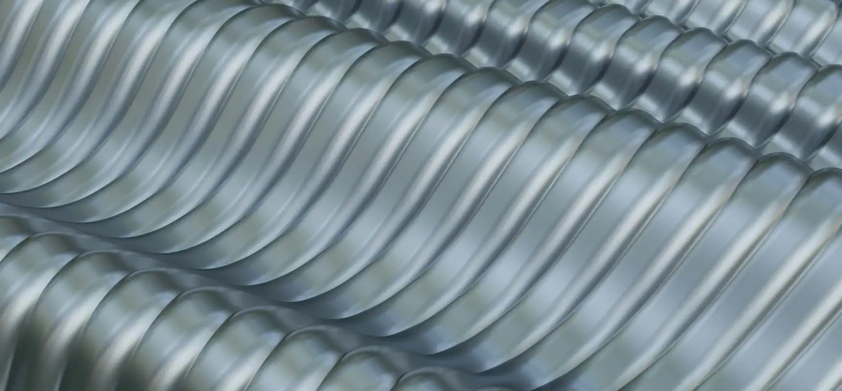 Close-up of metallic roofing sheets showcasing durability and quality.